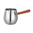 thumbnail image 3 of Stainless Steel Turkish Coffee Pot Chocolate Melting Pan Leakproof for Warm Tea Hot Chocolate Sauces Gravies Milk Warmer Pot 300ml, 3 of 8