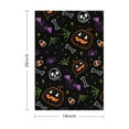 thumbnail image 3 of Halloween Kitchen Towels Set of 2 - 18x26 Inch Ghost, Pumpkin, Bat & Cat Design Dish Towels for Seasonal Decor, 3 of 3