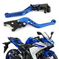 thumbnail image 1 of Brake Clutch Levers For YAMAHA YZF R3 R25 MT 25 2015-2017 Blue, 1 of 5