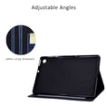 thumbnail image 4 of Allytech Case for Samsung Galaxy Tab A8 10.5" X200, PU Leather Slim Folio Flip Cover Auto Sleep Wake Full Protection Kickstand Case Cover for Samsung Galaxy Tab A8 10.5" X200 X205 - Blue, 4 of 6
