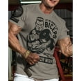 thumbnail image 2 of Gymish Biceps In Your Way Men’s Workout T-Shirt – Funny Lifting Gym Tee, Athletic Fitness Shirt for Men, 2 of 6