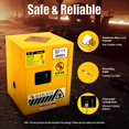 thumbnail image 6 of Flammable Cabinet 4 Gallon Flammable Safety Storage Cabinet, 17" x 17" x 22" Cold-Rolled Steel Adjustable Shelf Flammable Liquid Storage Cabinet for   Home Use, 6 of 16
