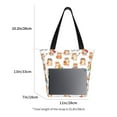 thumbnail image 2 of Kdxio Kawaii Shiba Dog Women Reusable Grocery Bags Foldable Ripstop,Reusable Shopping Bags for Shopping,Gym,Gift, 2 of 5
