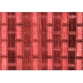 thumbnail image 1 of Ahgly Company Indoor Rectangle Abstract Red Modern Area Rugs, 5' x 8', 1 of 4