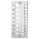 thumbnail image 1 of Placa de pasador de acero para máquina de hacer varillas de pasador de madera Placa de pasador con 19 orificios de 1/8 de pulgada a 5/8 de pulgada para trabajar la madera, 1 of 6
