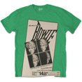 thumbnail image 1 of David Bowie - Camiseta Concert '83 de Algodón para Adultos Unisex (Verde Irlandés), 1 of 2