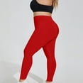 thumbnail image 3 of yievot Plus Size Leggings for Women High Waist Stretchy Soft Pants for Workout Running Yoga, 3 of 5
