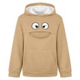 thumbnail image 3 of Girls Cat Pouch Hoodie,Pet Carrier Hoodies with Pocket,Funny Print Pullover Hooded Sweatshirt,Cozy Long Sleeve Hoodies for Girls, 3 of 8