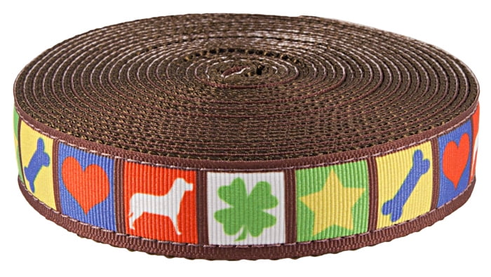Carter Pet Supply 1 Inch Black Heavy Nylon Webbing 5 Yards USA MADE