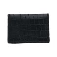 thumbnail image 1 of CTM Faux Croco Print Card Case Wallet, 1 of 2