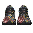 thumbnail image 5 of You'll Never Walk Alone Autism Awareness Shoes Sneakers for Women Men Black Size 13, 5 of 7