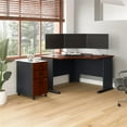 thumbnail image 2 of Pemberly Row 48" Corner Computer Desk in Hansen Cherry - Engineered Wood, 2 of 6