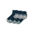 thumbnail image 1 of OTECKA Unisex Performance Quarter Socks with Moisture-Wicking - Cushion Comfort Quarter Socks, Blue - 3 Packs, Large-X-Large, 1 of 5