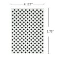 thumbnail image 7 of Wrapables Embossing Folder Paper Stamp Template for Scrapbooking, Card Making, DIY Arts & Crafts (Set of 2), Dots and Lines, 7 of 7