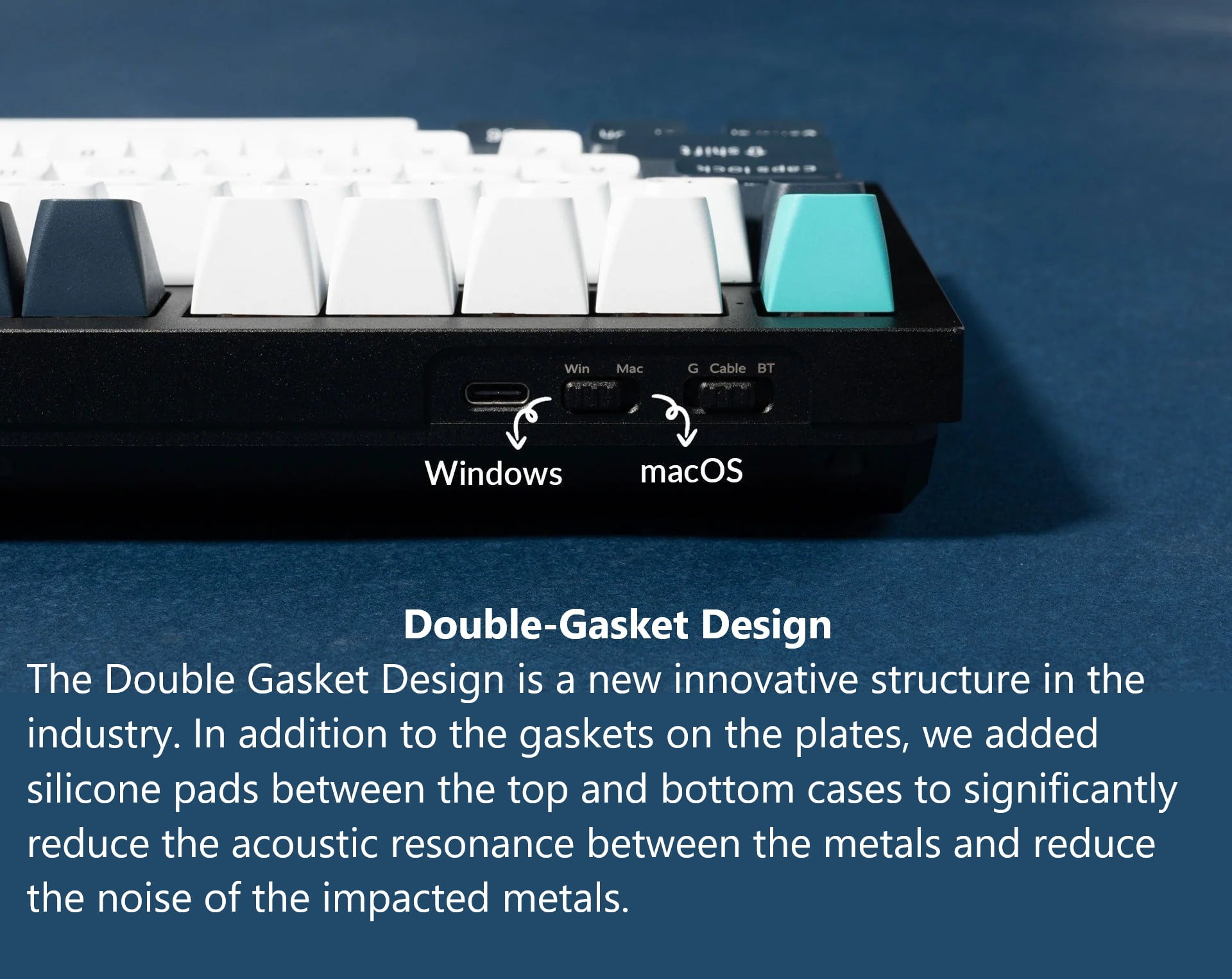 Keychron Q6 Max Hot-Swap RGB Wireless Mechanical Keyboard, Gateron Jupiter Red Switches, Aluminum Frame with Knob, Full-size (104 Keys), Windows Mac Linux, Shell White (Q6M-P1)