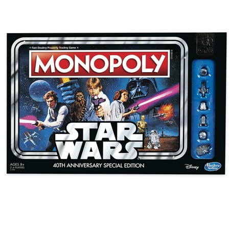 Monopoly Game Star Wars 40th Anniversary Edition