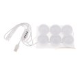 thumbnail image 2 of Maytalsory Vanity Style LED Mirror Lights Bulbs Cosmetic Kit Lamp 6 Bulbs 1Set, 2 of 6