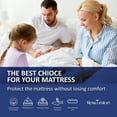 thumbnail image 5 of Rest Comfort Luxury Cotton Jersey Top Mattress Protector Bed Cover, Full Size, 5 of 7