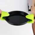 thumbnail image 2 of Silicone Insulated Oven Gloves, Microwave Safe Heat Resistant Kitchen Mitts, Non-Slip Silica Baking Hand Protectors, 2 of 6