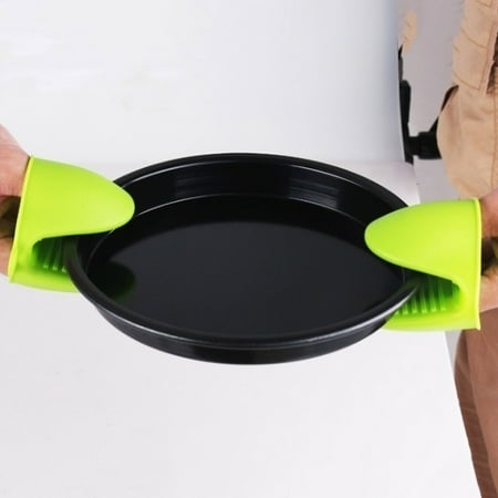 

RGASUIJ Kitchen Silica Microwave Oven Insulation Gloves Silicone Oven Insulated Gloves Christmas Lights