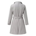 thumbnail image 2 of Vedolay Coats for Women Slim Casual Jacket Coat Top Outwear Grey,2XL, 2 of 4