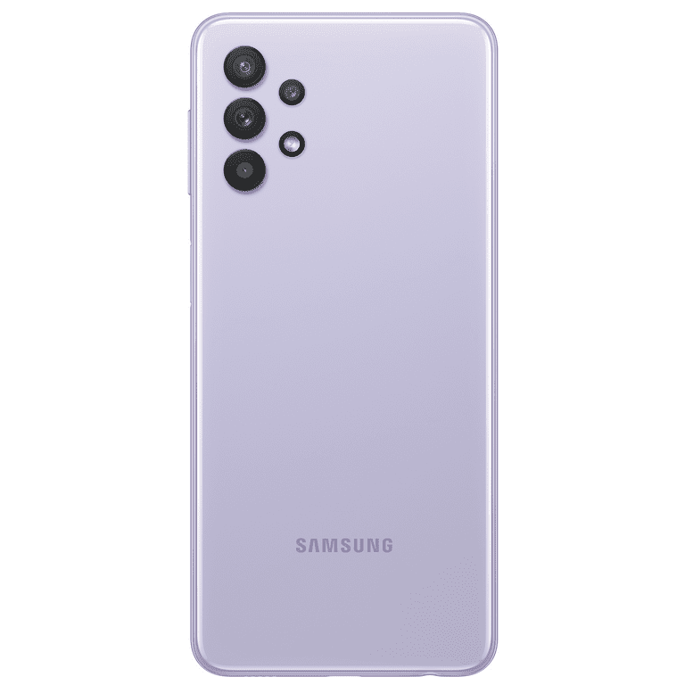 Samsung Galaxy A32 A325M 128GB Dual Sim GSM Unlocked Android Smartphone  (International Variant/US Compatible LTE) - Awesome Violet 