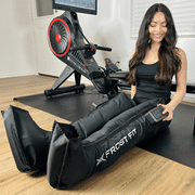 Recovery Wraps – Air Compression Leg Recovery System – Wireless, Tubeless, Rechargeable Massage Boots (Large)
