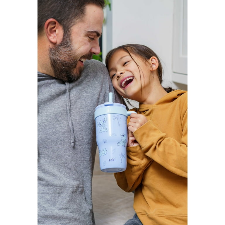tk♡ Zak Designs 18oz Stitch Kids Straw Handle Tumbler - Walmart.com