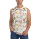 thumbnail image 1 of Fotbe Colorful Bow Knots1 Men's Camiseta sin Mangas Estampada para Hombres, Playera Casual para Gimnasio, Entrenamiento, Playa-Small, 1 of 7