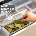 thumbnail image 6 of CIMAXIC Bread Storage Containers Clear Fridge Organizer for Kitchen Storage 4Pcs, 6 of 6
