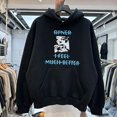 thumbnail image 2 of Sudadera con capucha estampada de polar y grietas, 2 of 5
