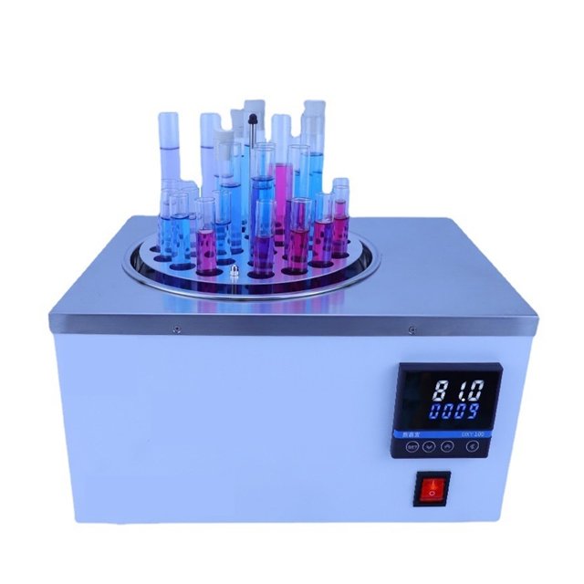 Oil Bath Pot, Laboratory Digital Display Constant Temperature Timing Oil Bath Pot, Single Hole Water Bath Pot, Stainless Steel Inside And Outside ,Easy to Use