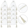 thumbnail image 3 of Bolsas de Organza transparentes con cordón y borlas, bolsas de Organza vacías para joyería y manualidades, exquisitos recuerdos de fiesta, 10 Uds., 3 of 6