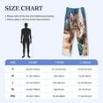 thumbnail image 4 of Sikiie Playful Cat Mens Pajama Pants Sleep & Lounge Pants, PJ Bottoms With elastic waistb and Pockets X-Large, 4 of 6