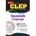thumbnail image 1 of Pre-Owned Best Test Preparation for the CLEP Spanish Language (Paperback) 0878912215 9780878912216, 1 of 1
