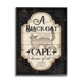 thumbnail image 2 of Stupell Industries Black Cat CafÃ© Vintage Halloween Sign Spooky Witch, 11 x 14, Design by Jennifer Pugh, 2 of 5