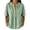 Green, variant on Vrorvz Striped Blouses for Womens Short Sleeve Button Crew Neck Tops Summerwork Office Business Tee Shirts