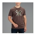 thumbnail image 3 of VORTEX Adult Male Camo Logo Short Sleeve Tee, Color: Brown Heather, Size: XL, 3 of 4