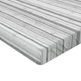 thumbnail image 2 of Ambesonne Grey and White Fitted Sheet 2 Pcs Set, Birch Tree Woods, King, Grey Pale Grey White, 2 of 3