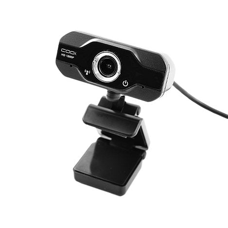 CODi Aquila HD 1080p Fixed Focus Webcam | Full HD Video, Built-in Mic, Plug & Play for Zoom, Teams & Skype