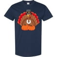 thumbnail image 3 of Inktastic Thanksgiving Turkey with Pumpkin T-Shirt, 3 of 5