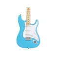 thumbnail image 2 of Monoprice Indio Cali Classic Electric Guitar - Blue, With Gig Bag, 2 of 6