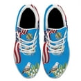 thumbnail image 2 of Golden Retriever Dog 4th Of July Shoes American flag Print Sneakers Lightweight Comfortable Running Shoes for Men Women White Size 9, 2 of 7