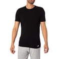 thumbnail image 2 of Adidas 2 Pack Active Flex Base T-Shirts, Black, 2 of 6