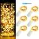 thumbnail image 1 of Juego de 6 luces de hadas, 20 luces LED estrelladas CR2032, pilas incluidas, guirnaldas decorativas centelleantes para interiores, dormitorios, exteriores, bodas, fiestas y decoraciones de festivales., 1 of 5