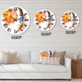 thumbnail image 4 of Designart 1 in Quartz Bohemian Wall Clock, 4 of 5
