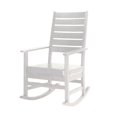 thumbnail image 1 of Bowery Hill Rocking Chair in White, 1 of 2