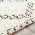 thumbnail image 3 of Surya Beni Ourain BON-2301 30x96" Runner Global Wool Area Rug in Ivory/Charcoal, 3 of 3