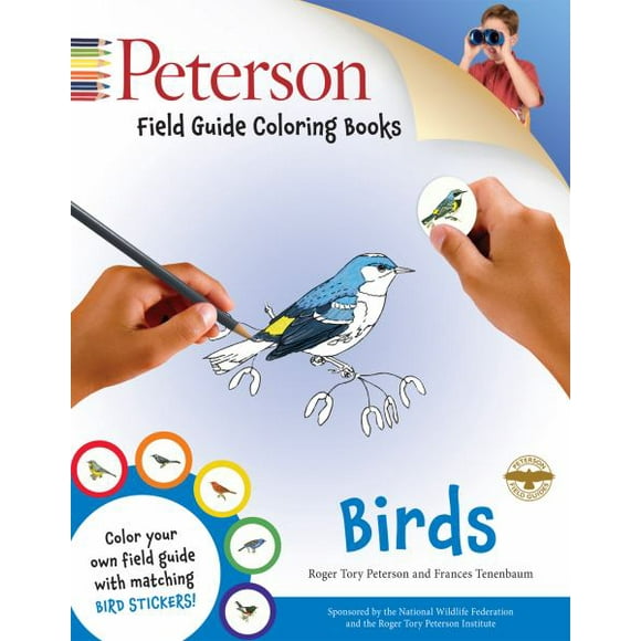 Birds (Peterson Field Guide Coloring Books)