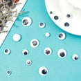 thumbnail image 2 of Botones con ojos móviles en 6 tamaños (330 unidades). Ojos para coser con vástago. Ideales para manualidades con animales, como ositos de peluche y marionetas., 2 of 6